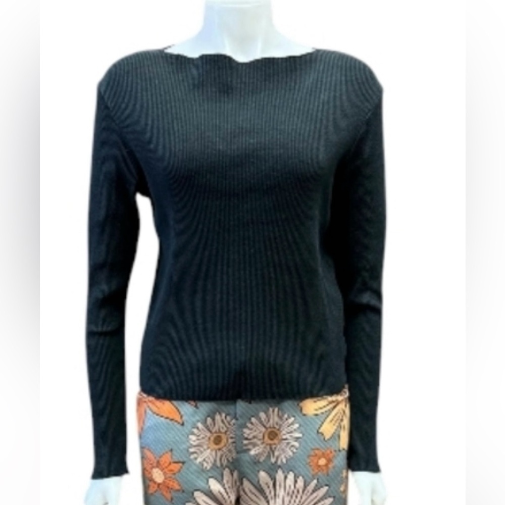 Afends Hemp Revolution EUC Long Sleeve Textured Black Size XL